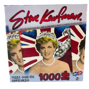 NEW Steve Kaufman Princess Diana “Lady Di” 1000 PCs Jigsaw Puzzle, TCG Sure-Lox